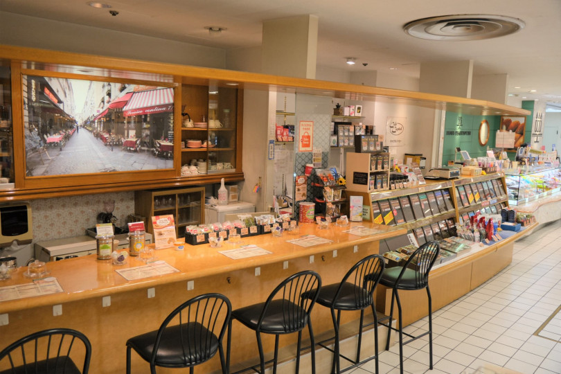 コーヒースタンド キャピタル 売場風景